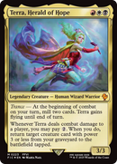 Terra, Herald of Hope (Surge Foil) (FIC-223) [Commander: FINAL FANTASY] Foil