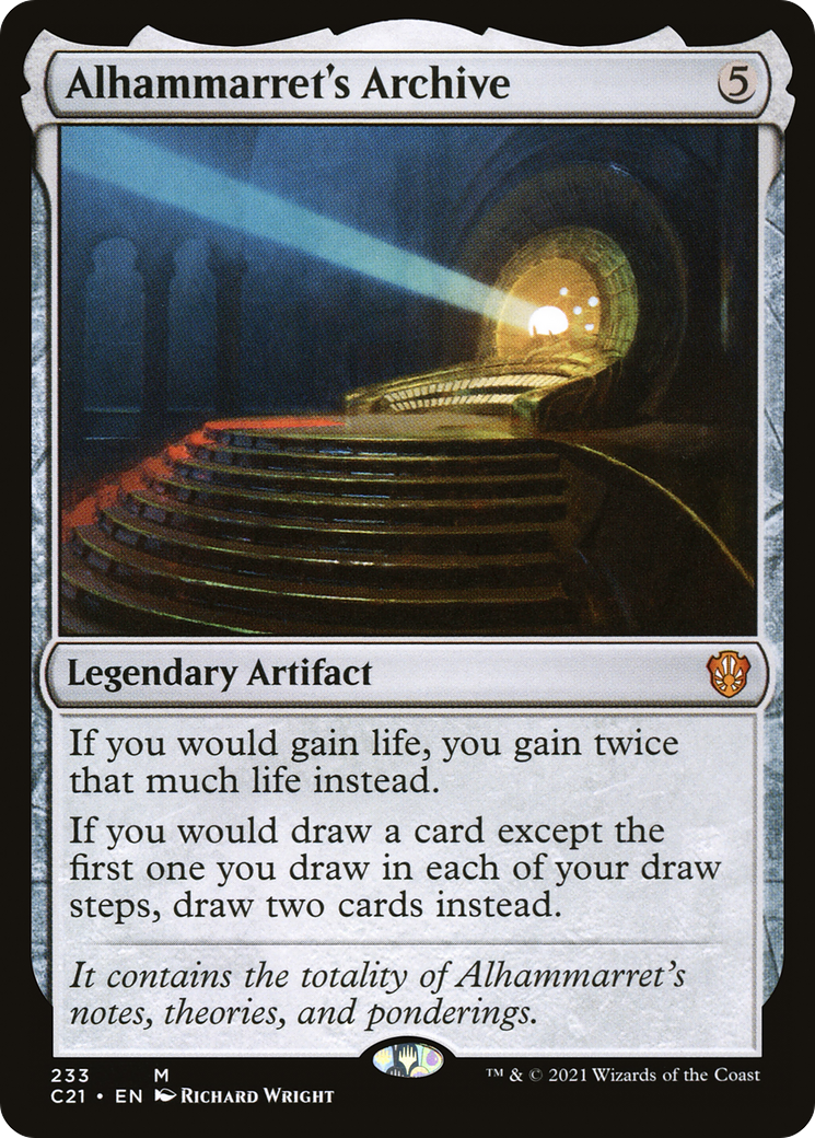 Alhammarret's Archive (C21-233) [Commander 2021]