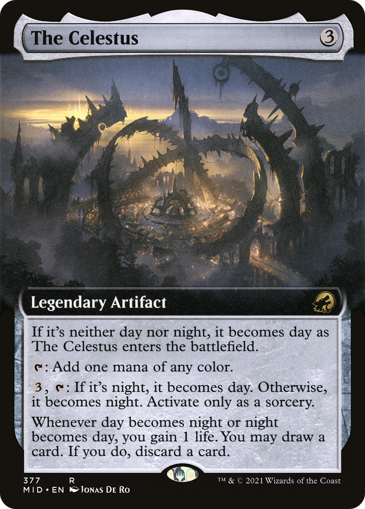 The Celestus (Extended Art) (MID-377) [Innistrad: Midnight Hunt]