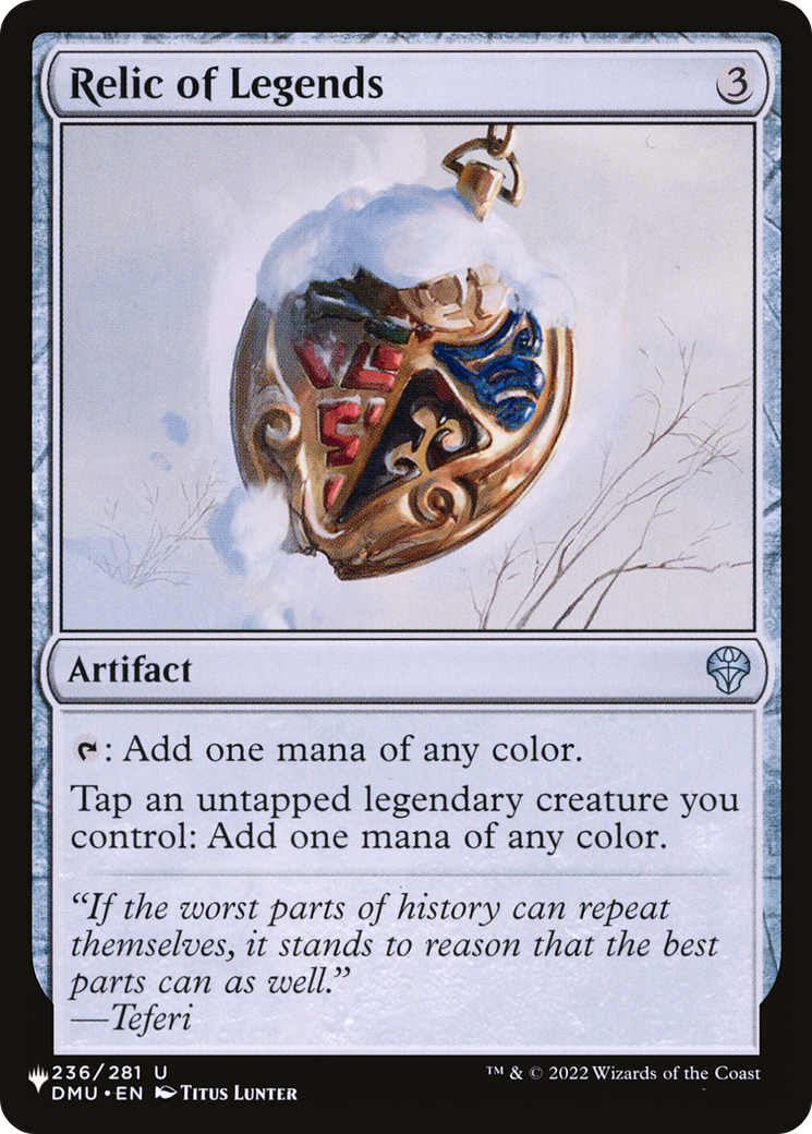Relic of Legends (LIST-DMU-236) [The List]