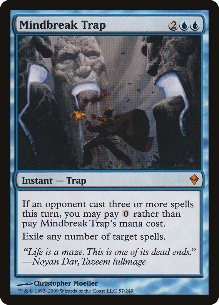 Mindbreak Trap (ZEN-057) [Zendikar] Foil