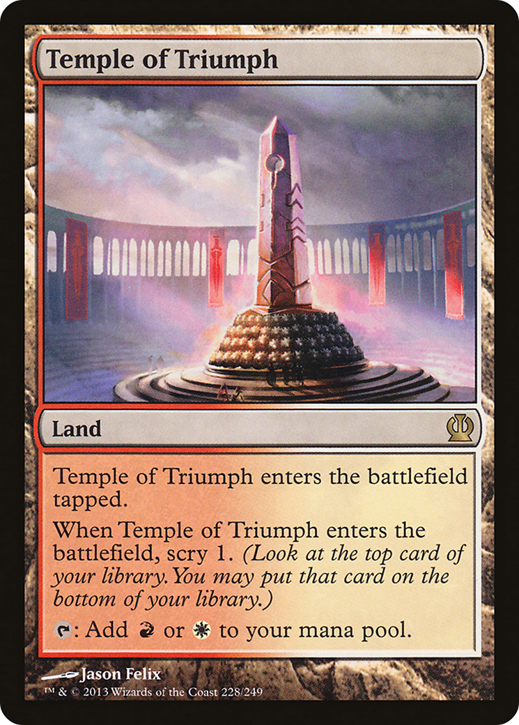 Temple of Triumph (THS-228) [Theros]