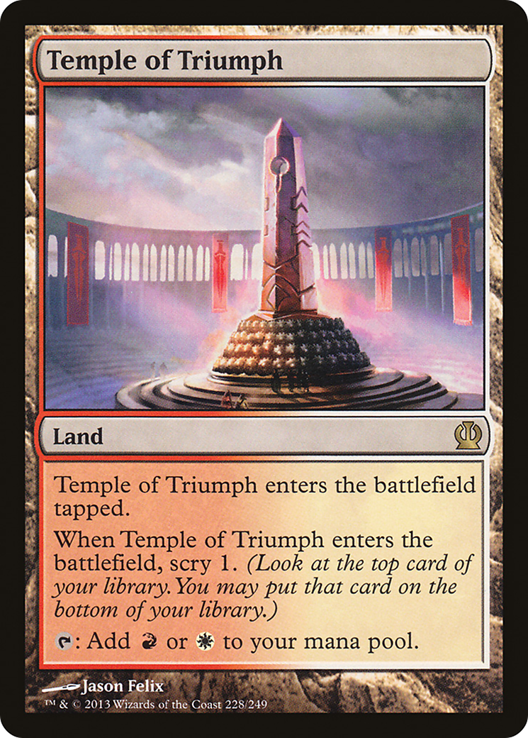 Temple of Triumph (THS-228) [Theros]