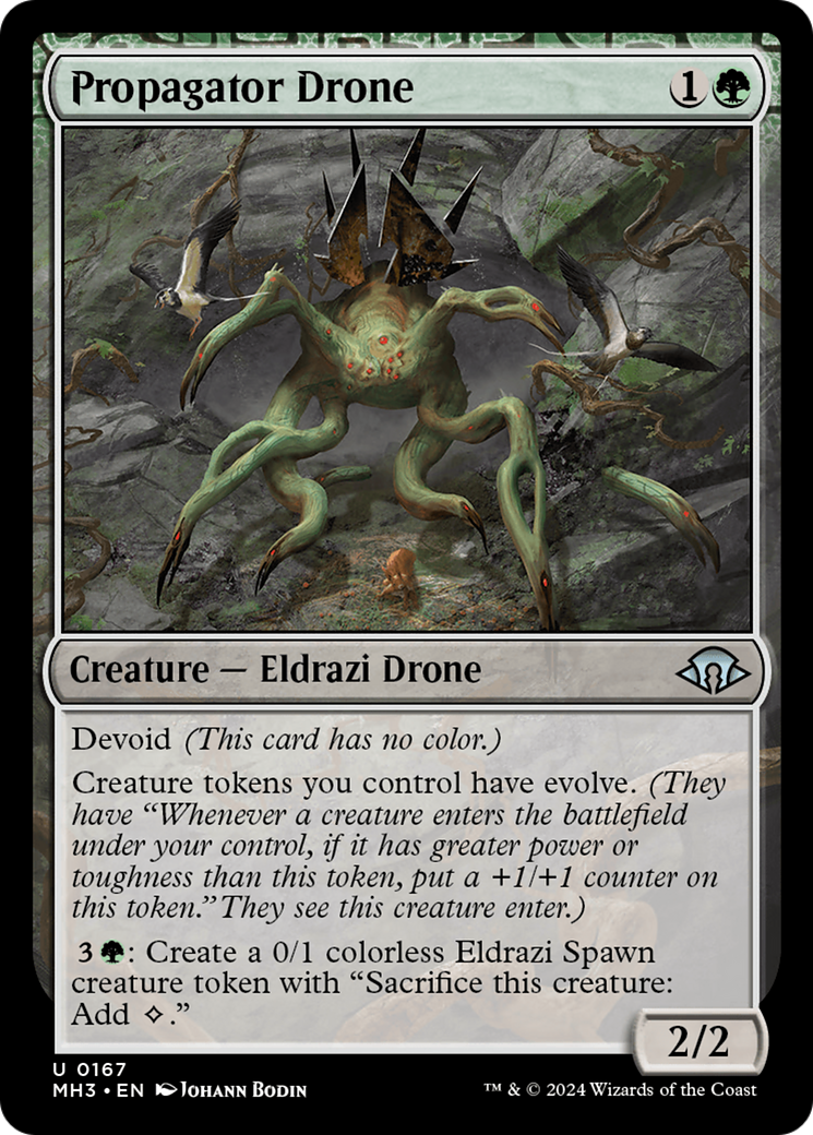 Propagator Drone (MH3-167) [Modern Horizons 3]: (devoid)