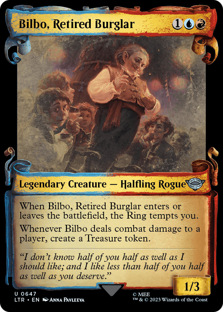 Bilbo, Retired Burglar (LTR-647) [The Lord of the Rings: Tales of Middle-earth]: (Showcase)