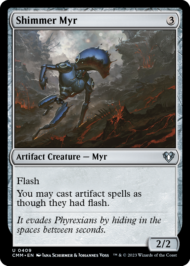 Shimmer Myr (CMM-409) [Commander Masters]