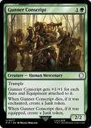 Gunner Conscript (PIP-077) [Fallout] Foil