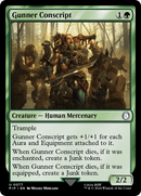 Gunner Conscript (PIP-077) [Fallout] Foil