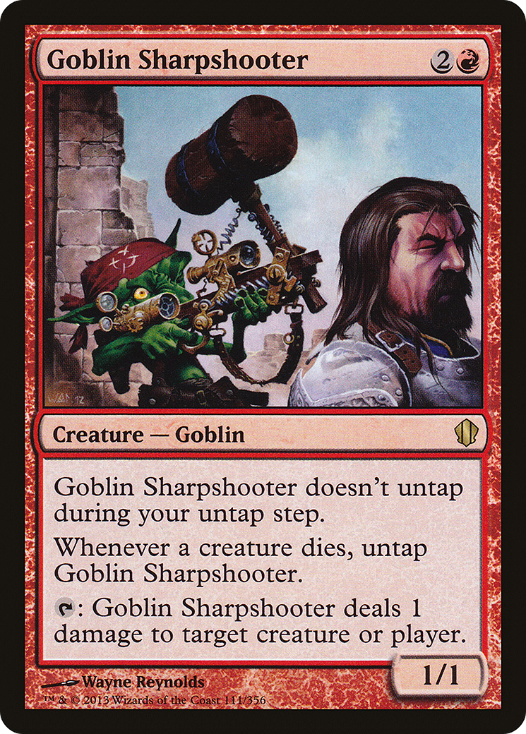Goblin Sharpshooter (C13-111) [Commander 2013]