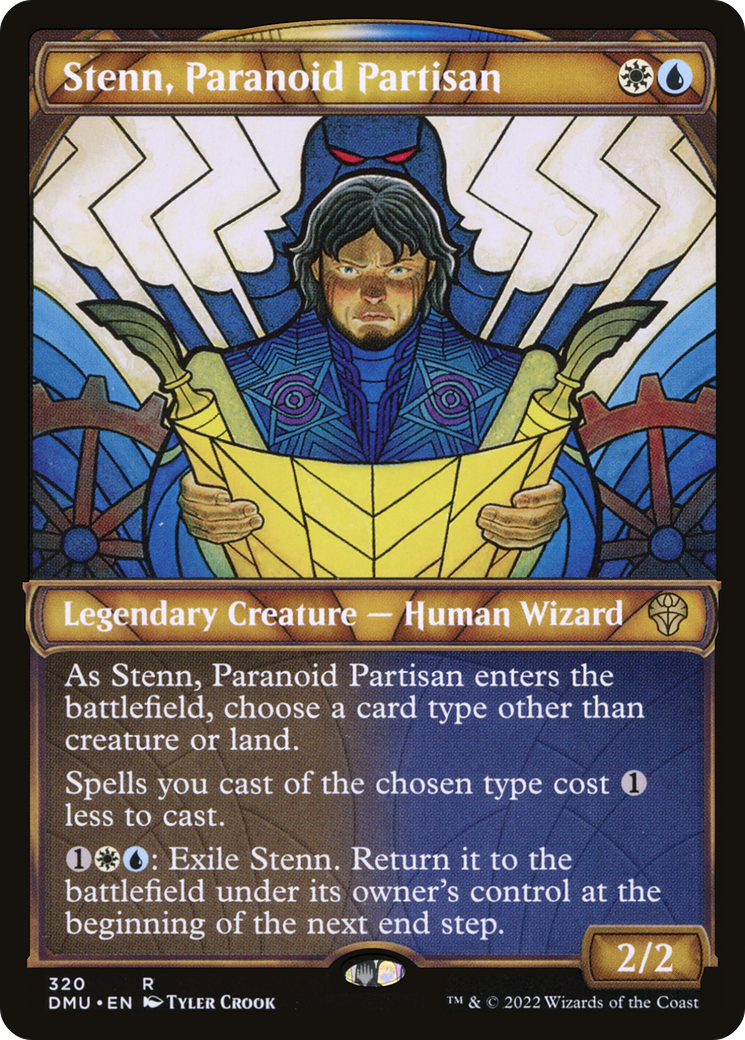 Stenn, Paranoid Partisan (Showcase) (DMU-320) [Dominaria United]