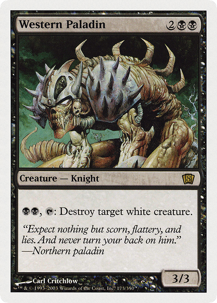 Western Paladin [Eighth Edition] Foil