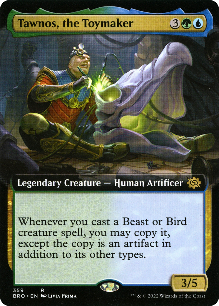 Tawnos, the Toymaker (Extended Art) (BRO-359) [The Brothers' War]