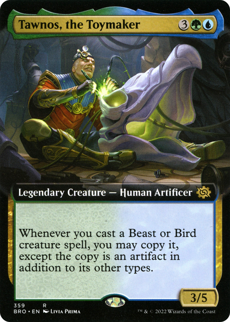Tawnos, the Toymaker (BRO-359) [The Brothers' War]: (Extended Art)