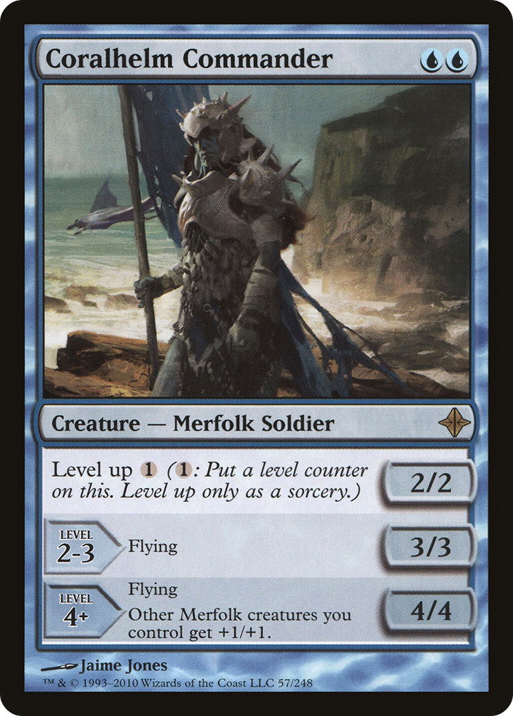 Coralhelm Commander (ROE-057) [Rise of the Eldrazi] Foil