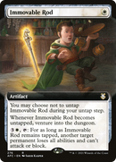 Immovable Rod (AFC-276) [Forgotten Realms Commander]: (Extended Art)