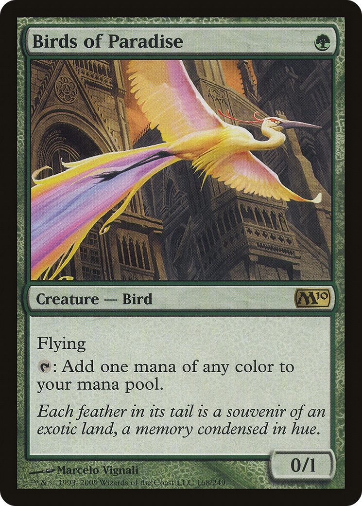 Birds of Paradise (M10-168) [Magic 2010]