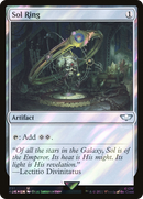 Sol Ring (40K-251) (Surge Foil) [Warhammer 40,000 Commander] Foil