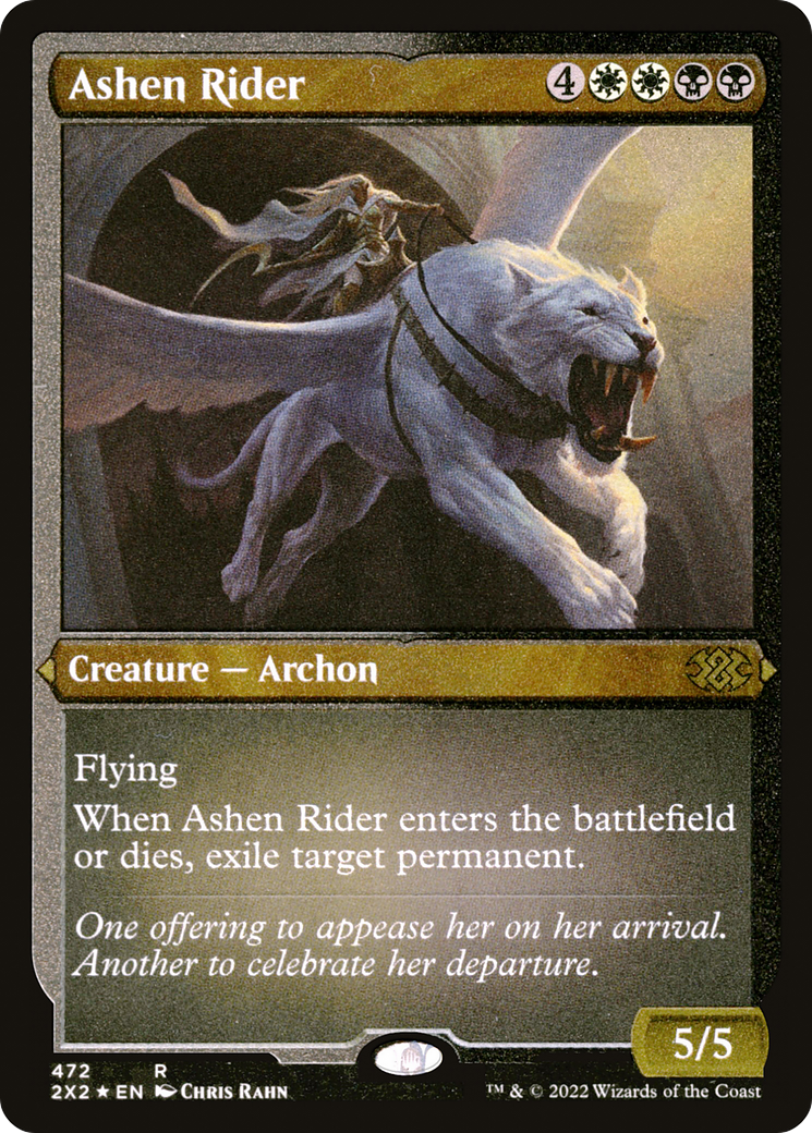 Ashen Rider (Foil Etched) (2X2-472) [Double Masters 2022] Foil