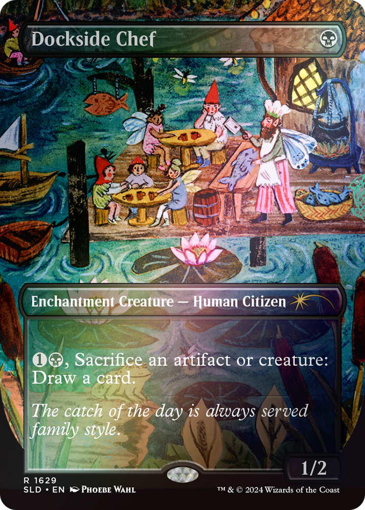 Dockside Chef (SLD-1629★) [Secret Lair Drop] (Borderless) Foil