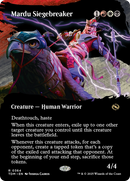 Mardu Siegebreaker (TDM-364) [Tarkir: Dragonstorm]: (Showcase) (Borderless)