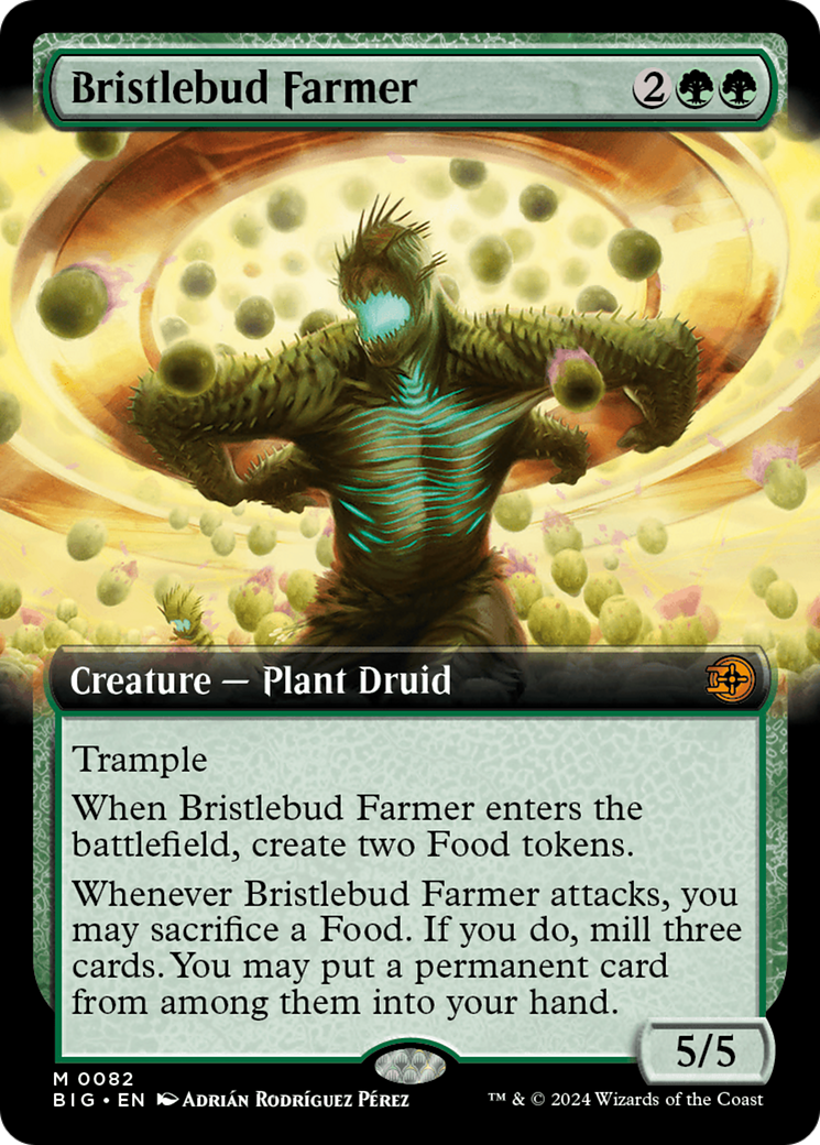 Bristlebud Farmer (BIG-082) [The Big Score]: (Extended Art) Foil