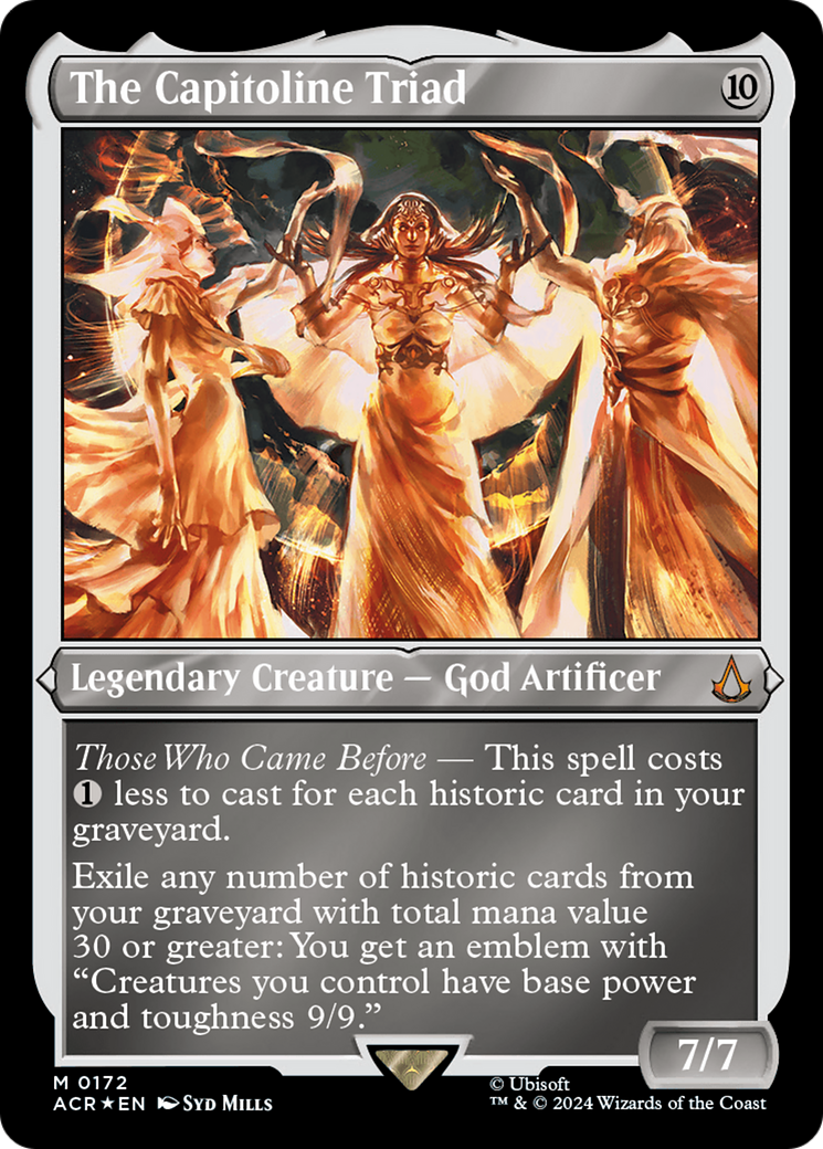 The Capitoline Triad (ACR-172) [Assassin's Creed] Etched Foil