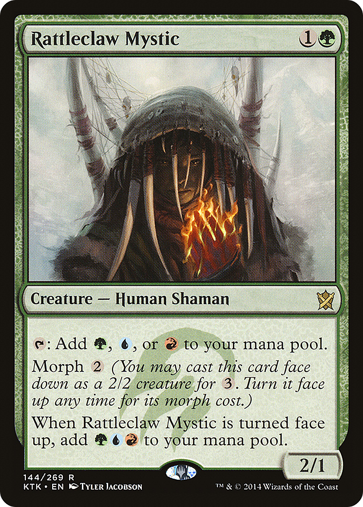 Rattleclaw Mystic (KTK-144) [Khans of Tarkir]