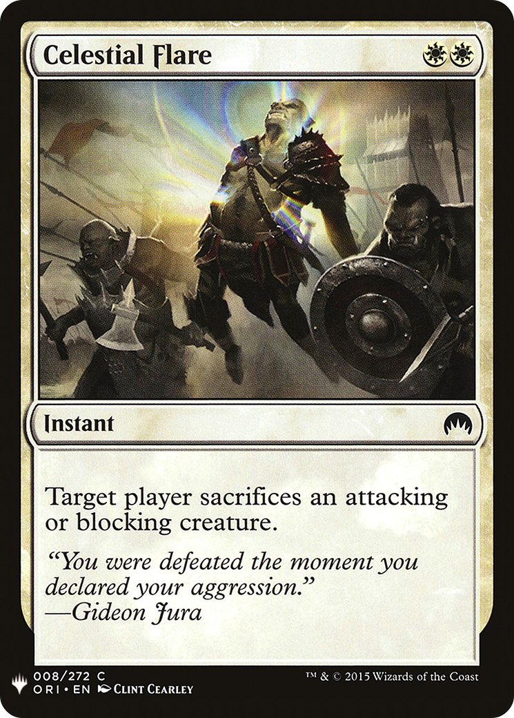 Celestial Flare (LIST-ORI-8) [The List]