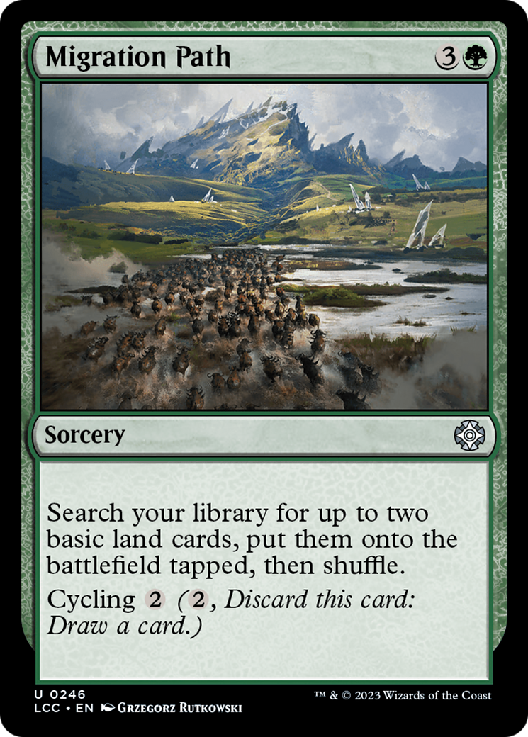 Migration Path (LCC-246) [The Lost Caverns of Ixalan Commander]