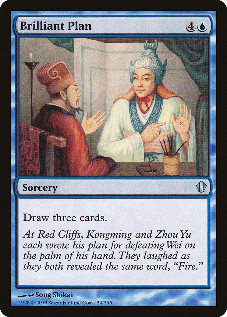 Brilliant Plan (C13-034) [Commander 2013]