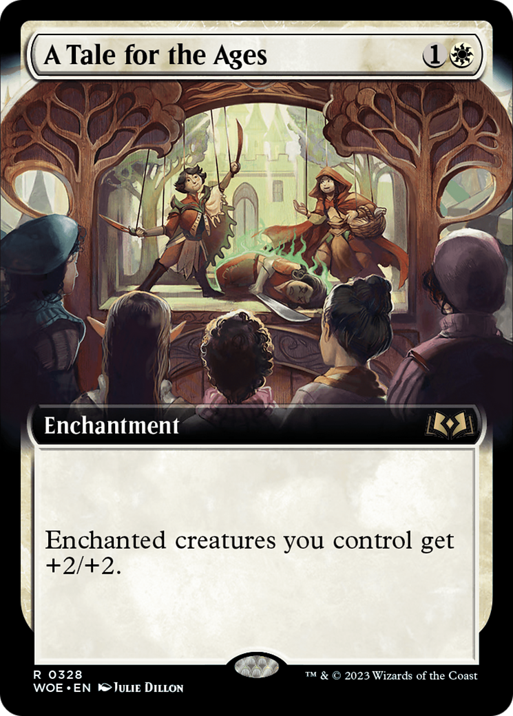 A Tale for the Ages (WOE-328) [Wilds of Eldraine]: (Extended Art)