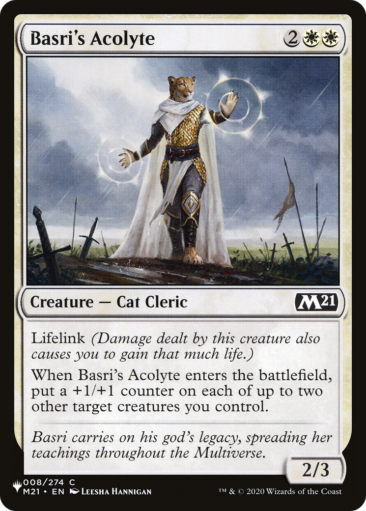 Basri's Acolyte (LIST-M21-8) [The List]
