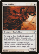 Kor Duelist (ZEN-019) [Zendikar] Foil