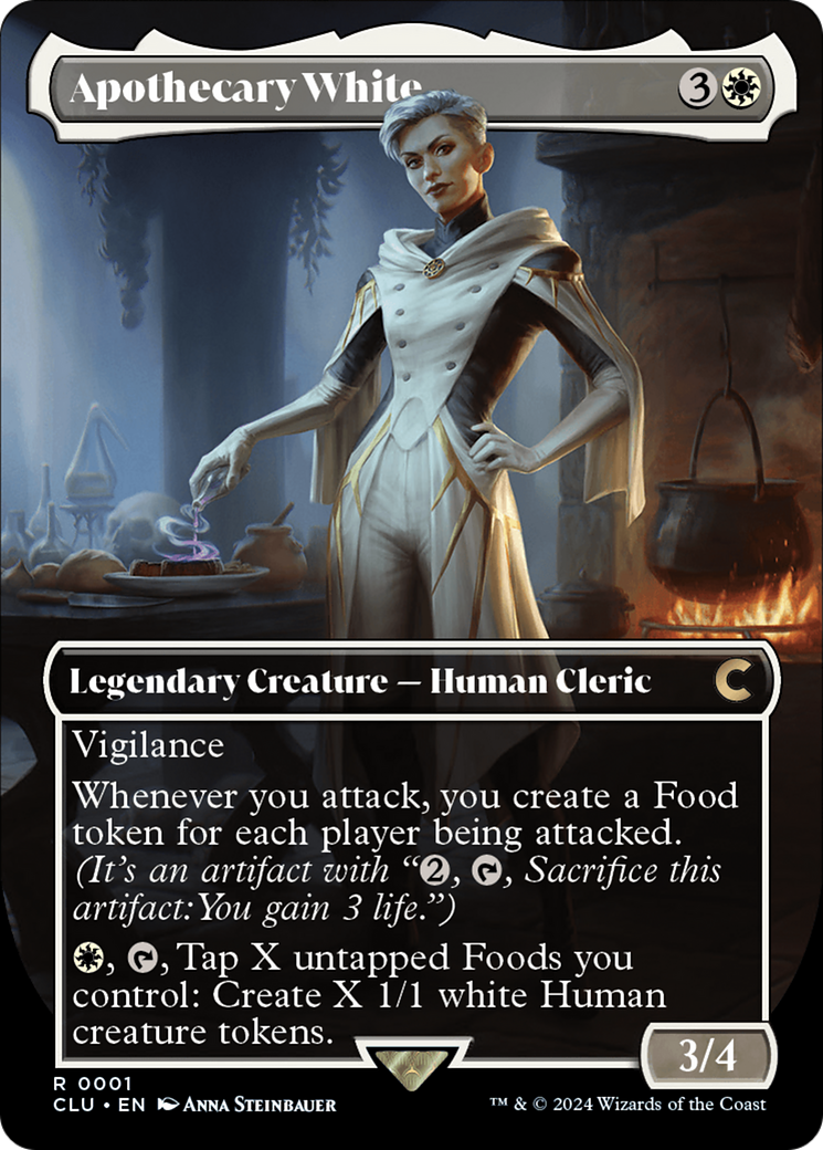 Apothecary White (CLU-001) [Ravnica: Clue Edition] (Borderless)