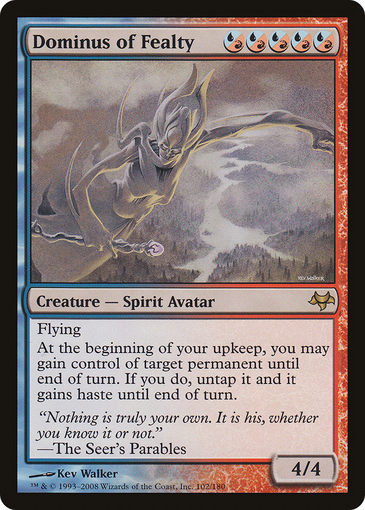 Dominus of Fealty (EVE-102) [Eventide] Foil