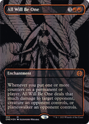 All Will Be One (ONE-352) [Phyrexia: All Will Be One] (Borderless) Foil