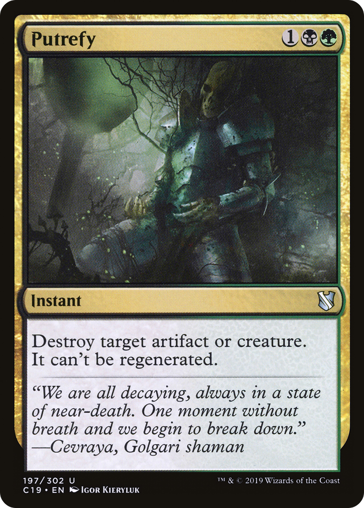 Putrefy (C19-197) [Commander 2019]
