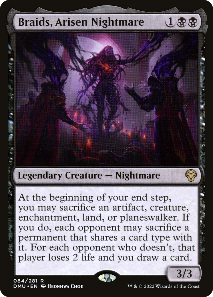 Braids, Arisen Nightmare (DMU-084) [Dominaria United]