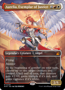Aurelia, Exemplar of Justice (RVR-436) [Ravnica Remastered] (Borderless)