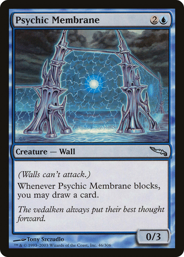 Psychic Membrane (MRD-046) [Mirrodin] Foil