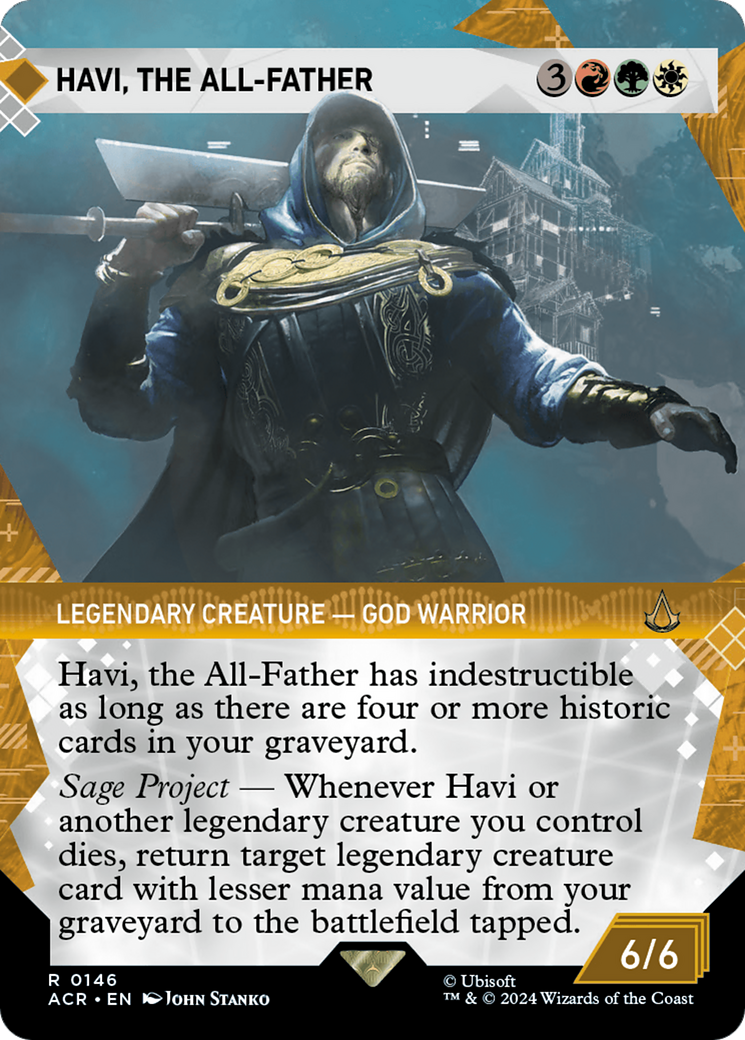 Havi, the All-Father (ACR-146) [Assassin's Creed]: (Showcase) (Borderless)