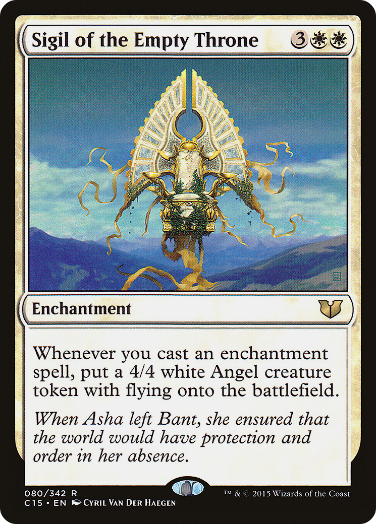 Sigil of the Empty Throne (C15-080) [Commander 2015]