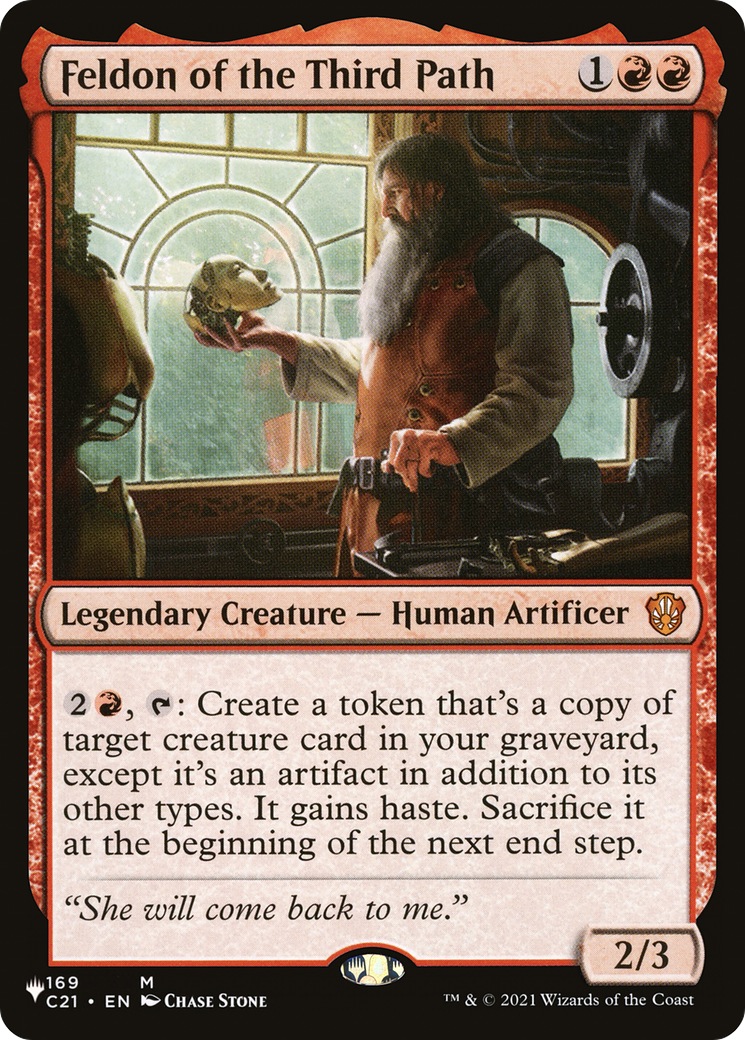 Feldon of the Third Path (LIST-C21-169) [The List]