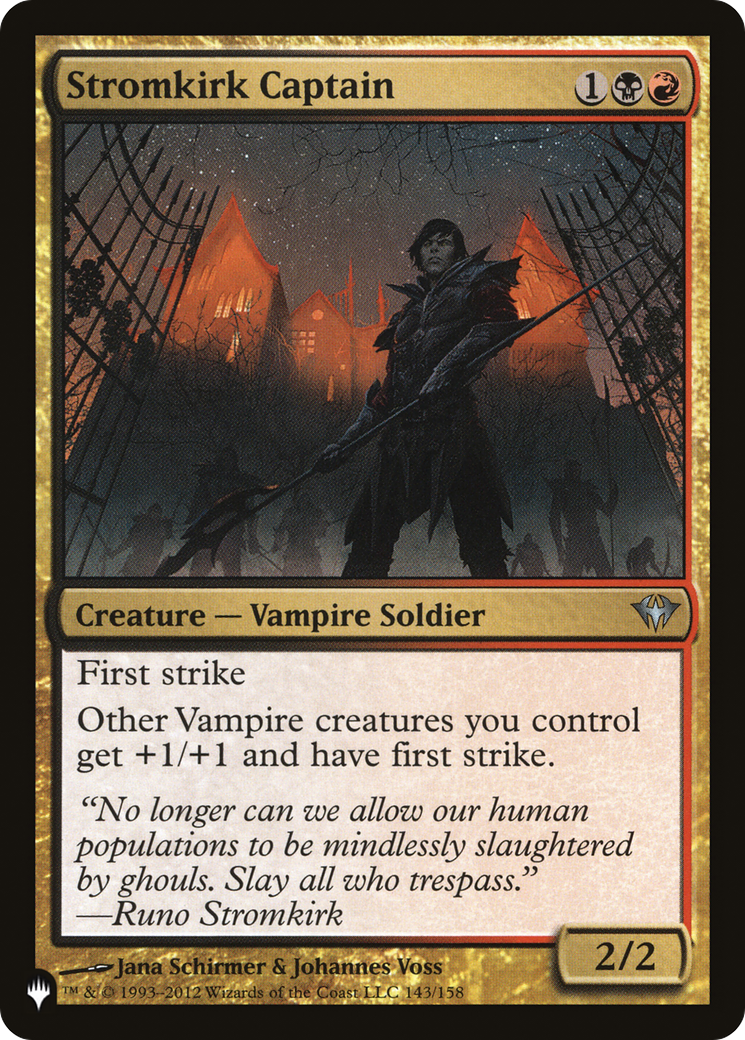 Stromkirk Captain (LIST-DKA-143) [The List]