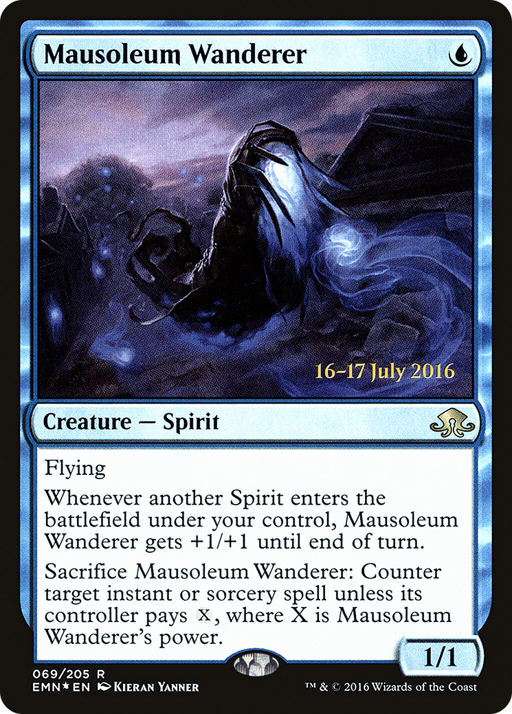 Mausoleum Wanderer (PRE-69S) [Eldritch Moon Promos] Foil