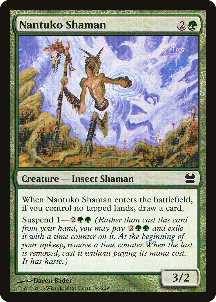 Nantuko Shaman (MMA-156) [Modern Masters] Foil