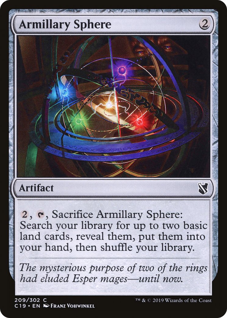 Armillary Sphere (C19-209) [Commander 2019]