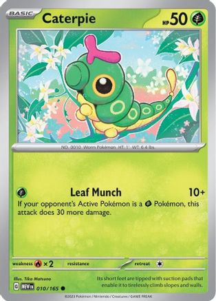 Caterpie - 010/165 10 - [SV Scarlet & Violet 151]