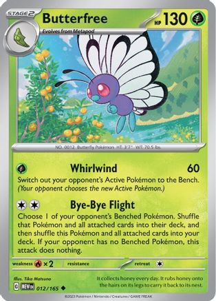 Butterfree 12 - [SV Scarlet & Violet 151]