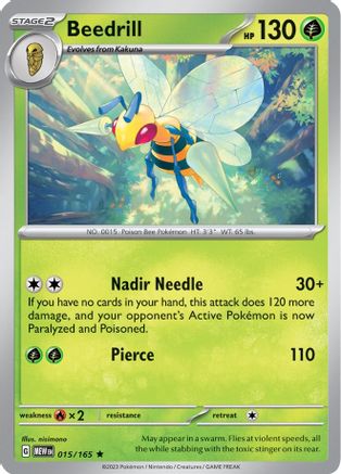 Beedrill 15 - [SV Scarlet & Violet 151] Holofoil